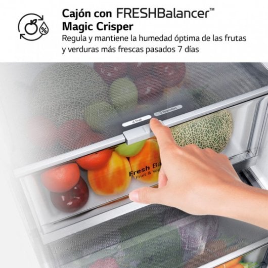 LG GBV7280CMB Frigorífico Combi No Frost C Acero Inoxidable