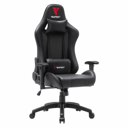 Sedia da gaming Tempest Vanquish nera
