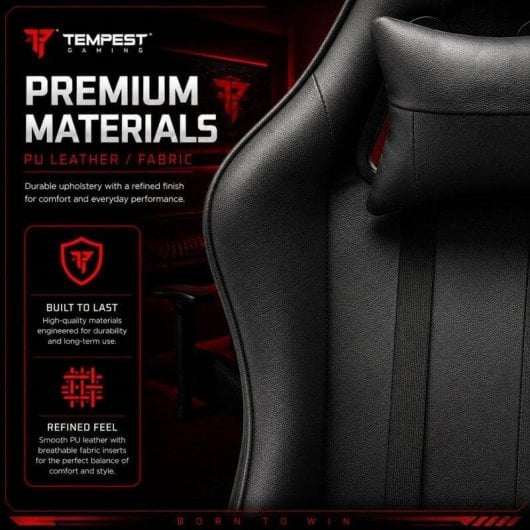 Gaming-Stuhl Tempest Vanquish Schwarz