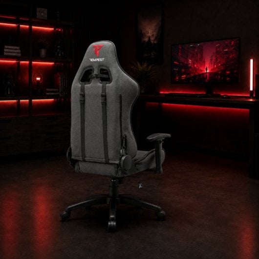 Tempest Vanquish Silla Gaming Negra Tela Transpirable