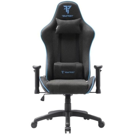 Gaming-Stuhl Tempest Vanquish Mesh Schwarze/Blau Atmungsaktiv