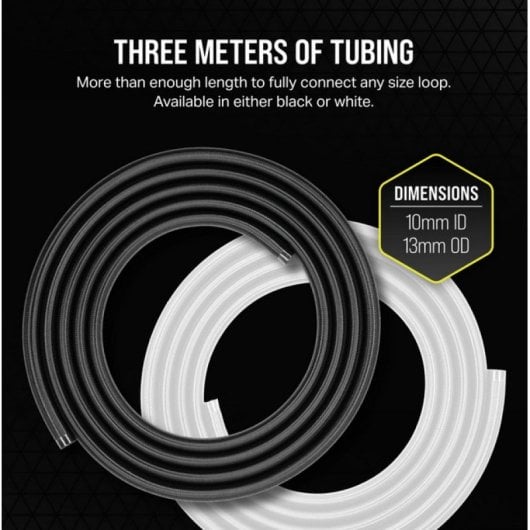 Corsair Hydro X Series XT Softline Mesh Tubing Tubo de Malha Branco