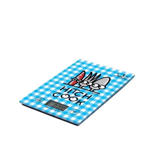 Küchenwaage Jata 732K Digital Kukuxumusu Glas 5 kg Blau