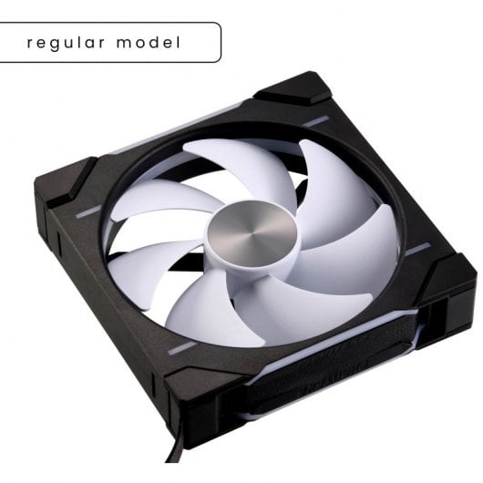Phanteks D30-140 Single Regular 140mm DRGB PWM Ventilador Suplementario Negro