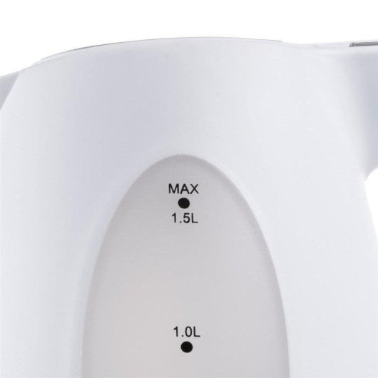 Hervidor de Agua Tristar WK-1324 1,5 L 2000 W Blanco Base 360º Plástico Sin BPA