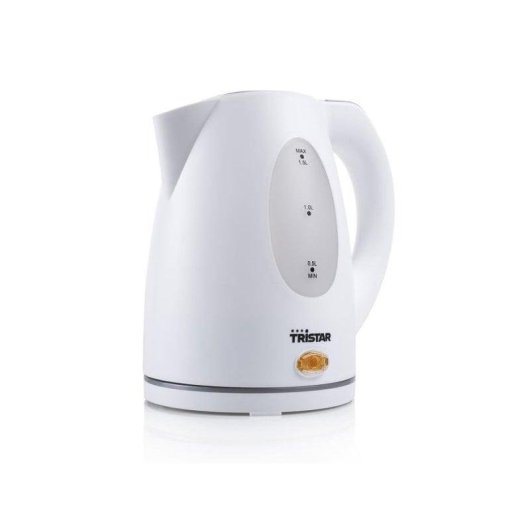 Hervidor de Agua Tristar WK-1324 1,5 L 2000 W Blanco Base 360º Plástico Sin BPA