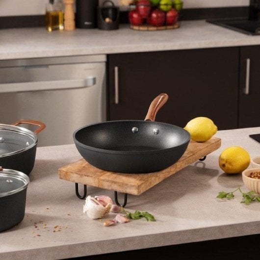 Sartén Cecotec Polka Fantasy 20 Bucket Golden Induktion 20cm Aluminio Teflon PFOA-frei