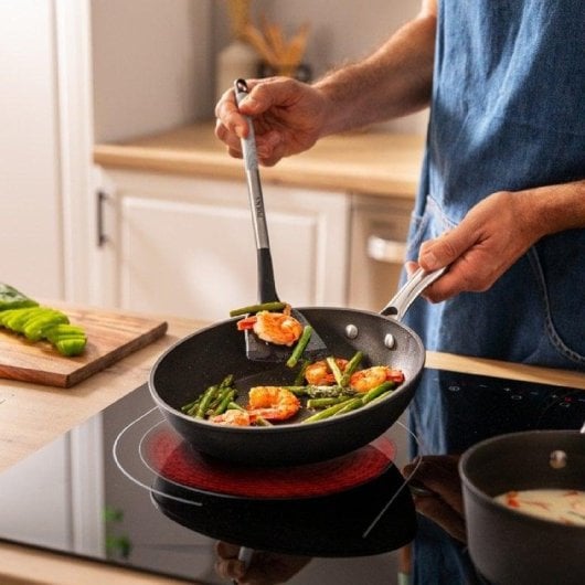 Bratpfanne Cecotec Polka Fantasy 20-24-28 Bucket Silver Set Aluminium Antihaft