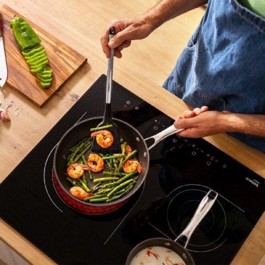 Bratpfanne Cecotec Polka Fantasy 20-24-28 Bucket Silver Set Aluminium Antihaft