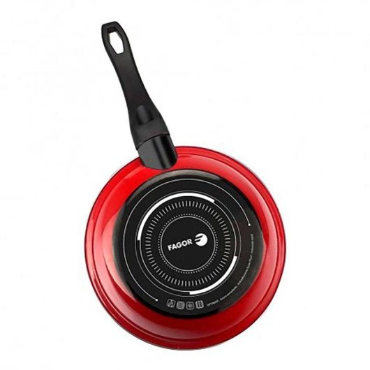 Padella Fagor Optimax 20/24cm Acciaio Smaltato Doppio Rivestimento Induzione