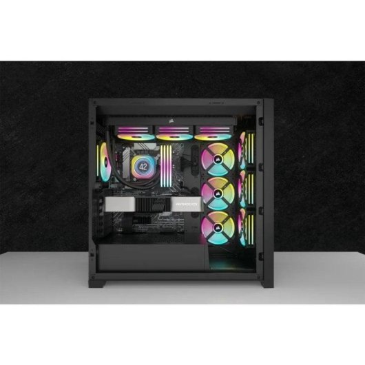 Flüssigkeitskühlung Corsair iCUE LINK H100i LCD 240mm 2 Lüfter RGB