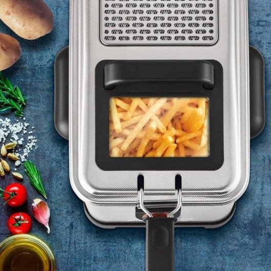 Friteuse Tefal Filtra Pro Premium Fenêtre 4 L 2400 W avec Filtrage