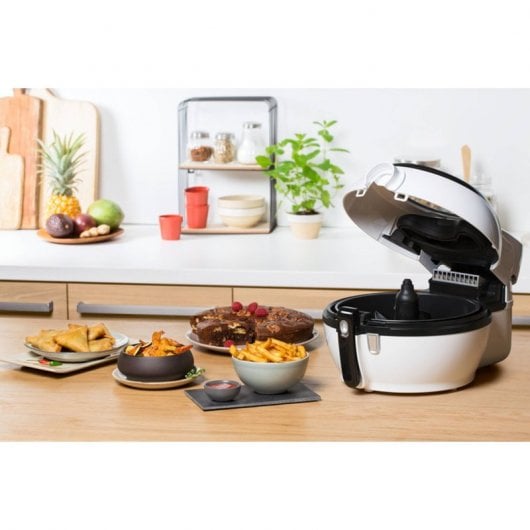 Tefal ActiFry Genius XL FZ760015 Freidora de Aire 1.2L 1350W Acero Inoxidable