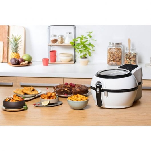 Tefal ActiFry Genius XL FZ760015 Freidora de Aire 1.2L 1350W Acero Inoxidable