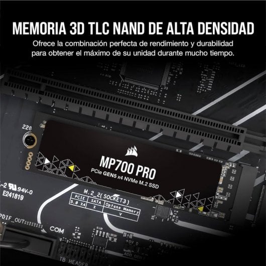 Corsair MP700 Pro 1 TB SSD NVMe 2.0 M.2 PCIe Gen5 x4