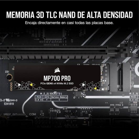Corsair MP700 Pro 1 TB SSD NVMe 2.0 M.2 PCIe Gen5 x4
