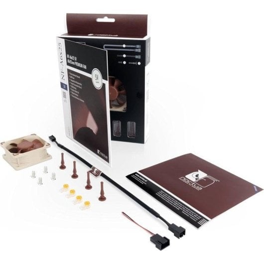 Ventilateur supplémentaire Noctua NF-A6x25 60mm 3000RPM avec kit anti-vibrations
