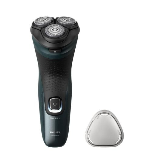 Philips Shaver 3000X Series X3052/00 Rasoio Elettrico Wet & Dry Nero/Verde