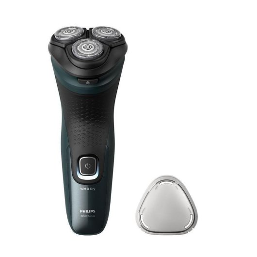 Elektrorasierer Philips Shaver 3000X Series X3052/00 Kabellos 45min Nass- und Trockenrasur 3 Scherköpfe Schnellladung