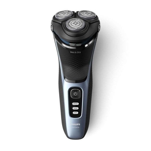 Afeitadora Facial Philips Shaver Series 3000 S3243/12 Inalámbrica 60min Seco y Mojado Cabezales Flexibles Carga Rápida