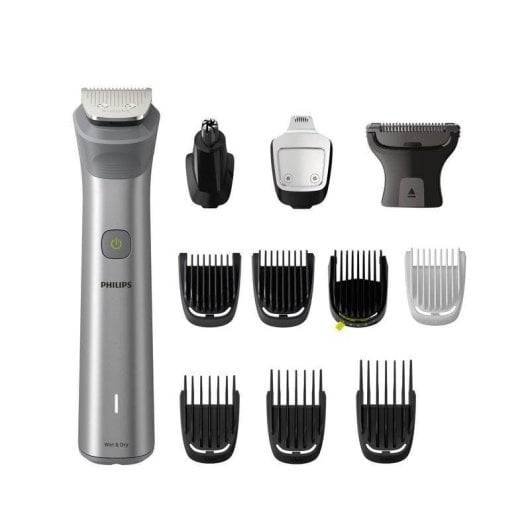 Aparador Multifunções Philips Series 5000 MG5940/15 Recarregável 120min Seco e Molhado 11 Ajustes 12 Acessórios Carga Rápida