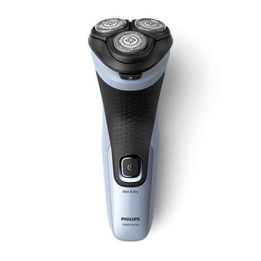 Máquina de Barbear Facial Philips Shaver 3000X X3003/00 Recarregável 40min Seco e a Húmido 3 Cabeças Flexíveis