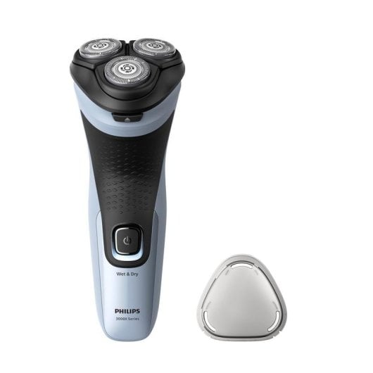 Rasoir Philips Shaver 3000X X3003/00 Wet & Dry PowerCut NiMH 40min Nero Blu