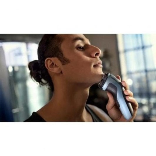 Rasoir Philips Shaver 3000X X3003/00 Wet & Dry PowerCut NiMH 40min Nero Blu