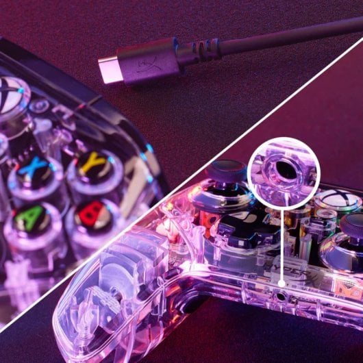 Manette de jeu HyperX Clutch Gladiate RGB pour Xbox Series/PC