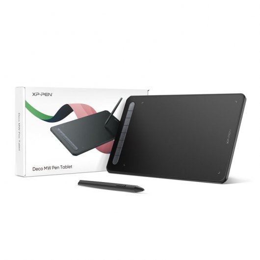 XP-Pen Deco M Tableta Gráfica Negra