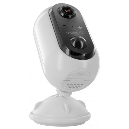 Muvit iO Cámara con Batería Exterior WiFi FullHD 1080P + Panel Solar 3W