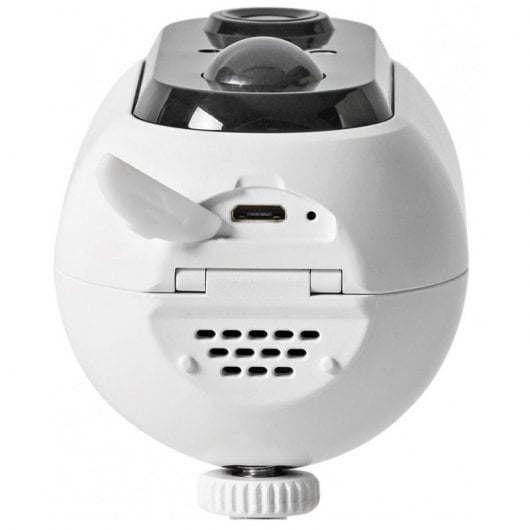 Muvit iO Cámara con Batería Exterior WiFi FullHD 1080P + Panel Solar 3W