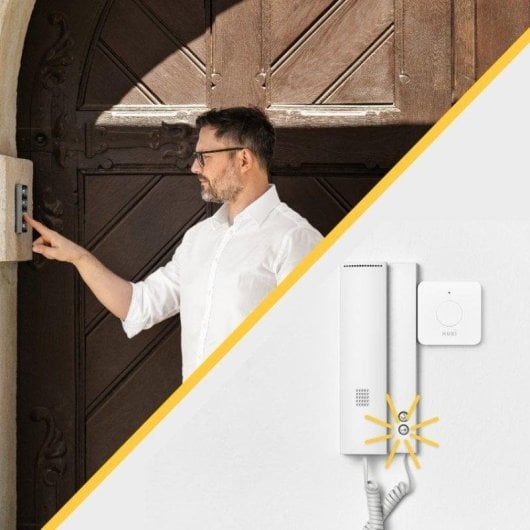 Serrure Intelligente Nuki Opener Bluetooth Ouverture via App Compatible avec Interphones