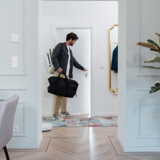 Türschloss Nuki Smart Lock 4 Basic Bluetooth und Thread Öffnung mit App Kompatibel mit Matter