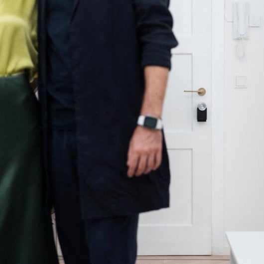 Serratura Intelligente Nuki Smart Lock Pro 4 Bluetooth e WiFi Apertura con App Compatibile con Smart Home