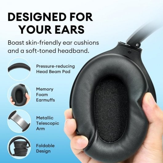 Edifier WH700NB Auscultadores Sem Fios Bluetooth ANC Preto