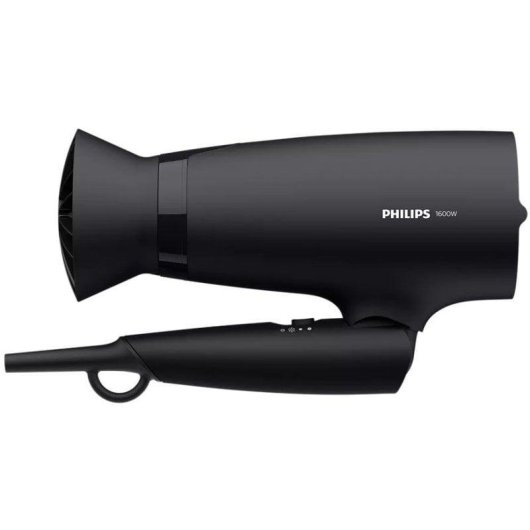 Klappbarer Föhn Philips 3000 Series BHD308/10 1600W 3 Temperaturstufen 3 Geschwindigkeiten Schwarz