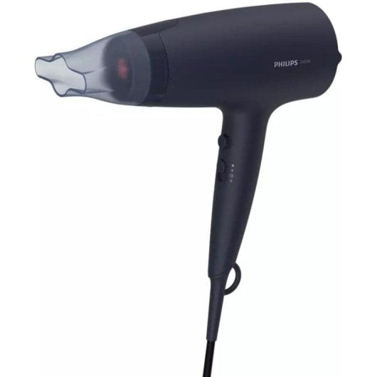 Sèche-cheveux Ionique Philips 3000 Series BHD360/20 2100W 6 Températures 6 Vitesses avec Accessoires Bleu Marine