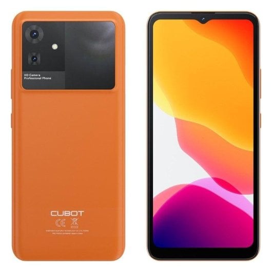 Cubot Note 21 4G 6GB 128GB 6.56" Laranja