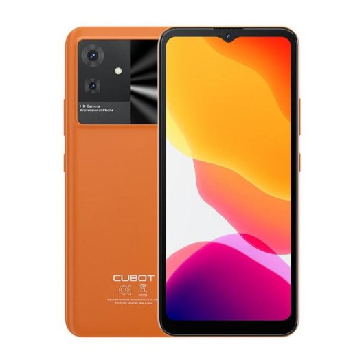 Cubot Note 21 4G 6GB 128GB 6.56" Laranja