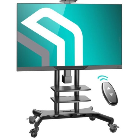 Onkron TS1881E-B Soporte TV 50"-86", 90kg max, VESA 800x500, Motorizado, Altura Regulable, Negro