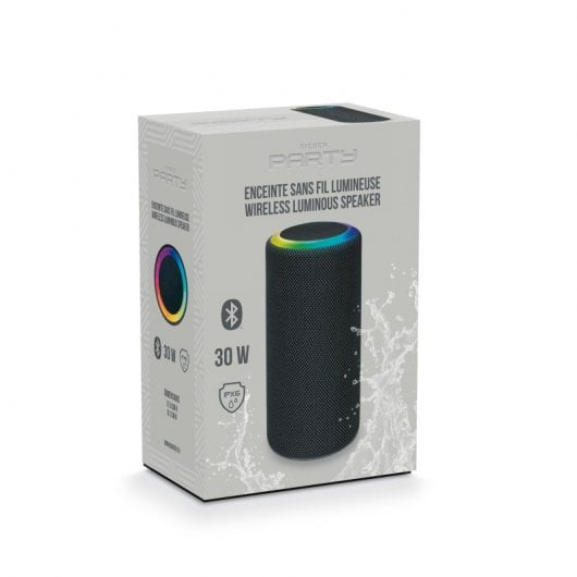 BigBen Party MS2 Enceinte Bluetooth portable éclairée 30W