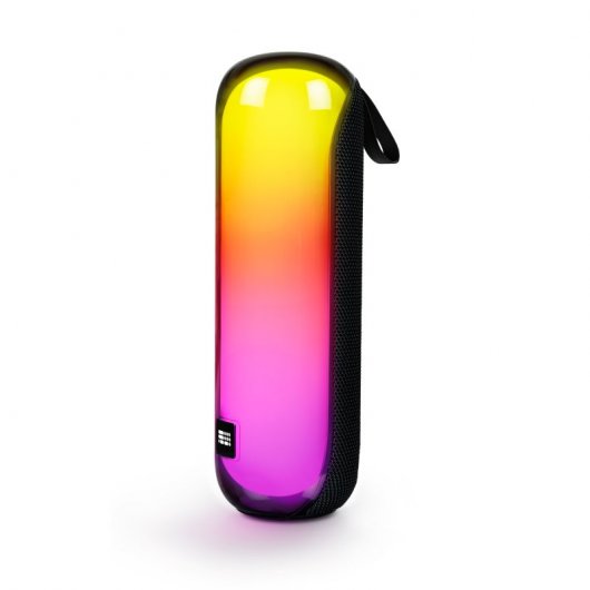 Altoparlante Bluetooth portatile BigBen Tube con effetti luminosi 30W