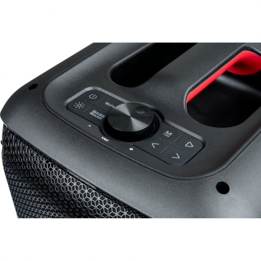 BigBen Cube Altifalante Bluetooth com Efeitos de Iluminação 200W + Microfone + Comando