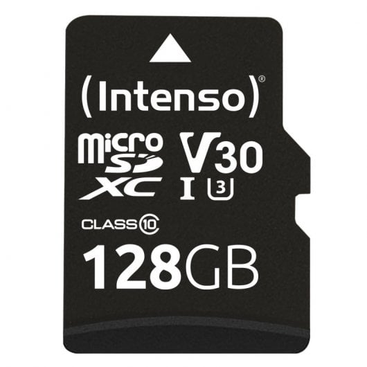 Intenso Professional microSDXC 128GB UHS-I U3 V30 Clase 10 + Adaptador SD
