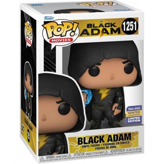 Funko Pop DC Comics Black Adam avec cape exclusive