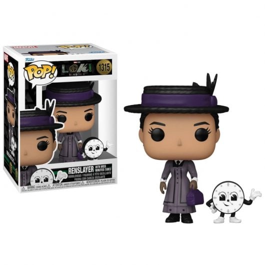 Funko Pop Marvel Loki Staffel 2 Renslayer mit Miss Minutes