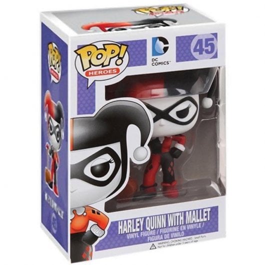Funko Pop DC Comics Harley Quinn avec maillet