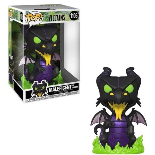 Figura POP Funko Maléfica como Dragón 25 cm Brillo en la Oscuridad