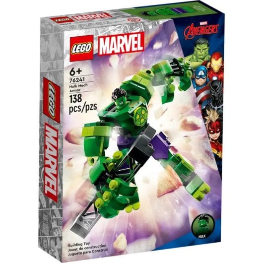 Armatura robotica Lego Marvel Hulk